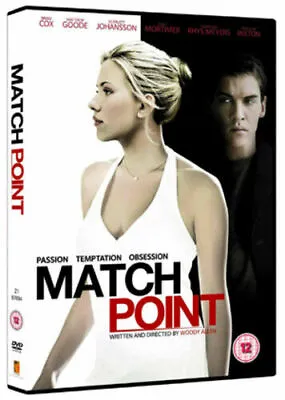 Match Point DVD Drama (2006) Jonathan Rhys Meyers Quality Guaranteed • £2.22