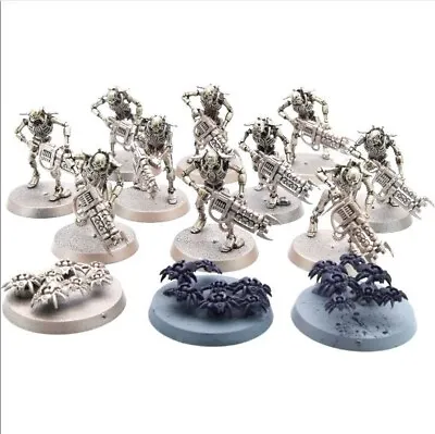 Warriors X 10 + Canoptek Scarab Swarms X 3 Necrons Warhammer 40k • £16.99