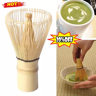 Whisk Japanese Bamboo Matcha Powder Green Kit Sauce Tools Hot Chasen Brush FAST • $5.24