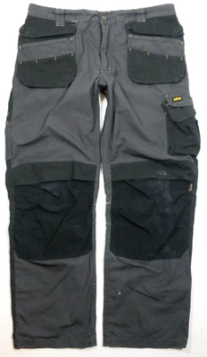 £10.50 • Buy Site Bulldog Holster Pocket Work Trousers. Grey/Black. W38 L30. Used.