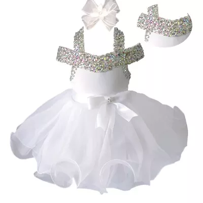 Jenniferwu Baby Girl Dress Princess Wedding Party Handmade Pageant Dress 9-12M • $15.99