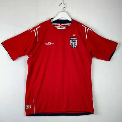 England 2004 Away Shirt - Adult Sizes - Authentic 2004 Umbro Shirt • £19.99