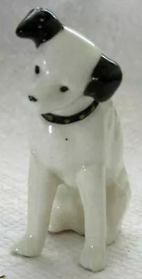 Nipper Victor Edison Dog Ceramic 2-1/2  Ceramic Figurine NOS From 1980's Japan • $32.25