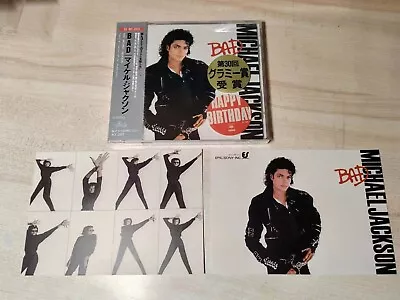 Michael Jackson Bad 3200yuan JAPAN CD With Postcard 32 8P 200 NEW SEALED • $119.99