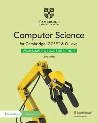 £14.35 • Buy Cambridge IGCSE And O Level Computer Science Programming Book For Python By C...
