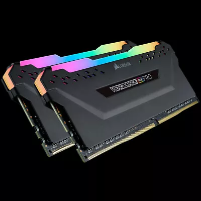 CORSAIR VENGEANCE® RGB PRO 16GB (2 X 8GB) DDR4 DRAM 3200MHz C16 Memory Kit • £45