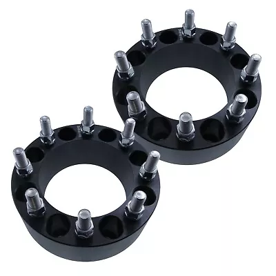 (2) 2.5  8x6.5 Wheel Spacers | Fits Chevy Silverado 2500 3500 GMC Sierra Trucks • $99.95