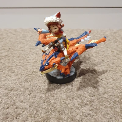 $119 • Buy Amiibo Monster Hunter Stories Rathalos & Rider Girl Nintendo Japan Figure 