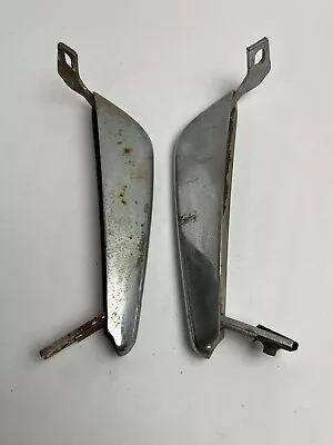 Vintage Car Truck Chrome Accessory Bumper Guards Pair Hot Rod Rat Rod • $29.99