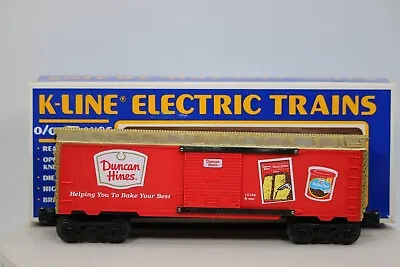 K-Line Electric Trains 0/027 Gauge Duncan Hines Food Covered Hopper Train Car • $23.74