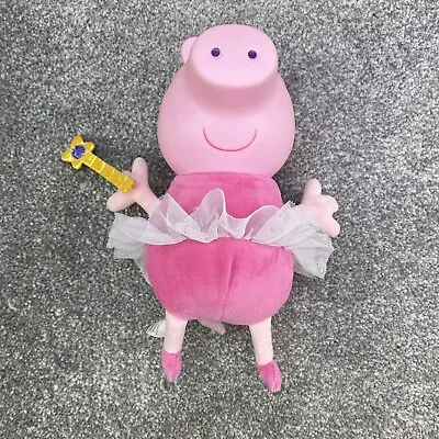 PEPPA BIG FAIRY LIGHT UP TOY & TALKING 10” INCH Battery Powered • £5.99