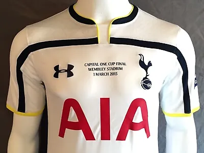 Tottenham Hotspur Capital One Cup Final Shirt (2015) Size Medium BNWT • £200