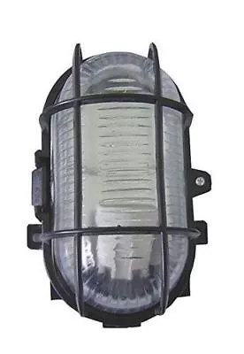 £7.99 • Buy Outdoor Oval Bulkhead Outside Wall Light Security Bulk Head Exterior Lamp Garden