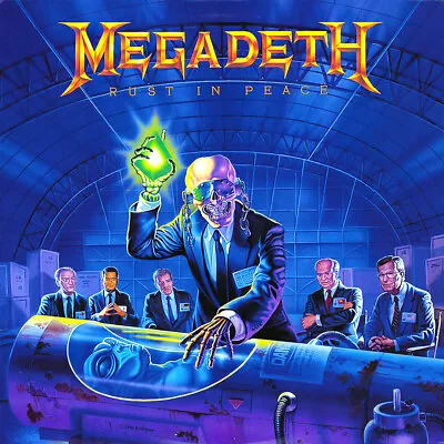   MEGADETH Rust In Peace   ALBUM COVER POSTER • $8.99