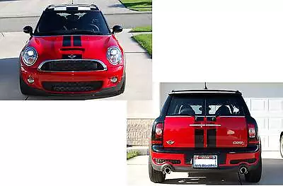 Mini Cooper Clubman Dual Stripes Vinyl Decals Graphics Stickers 2011 2012 2013 • $49.95