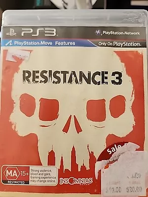 Resistance 3 (Sony PlayStation 3 PS3 • $37.57