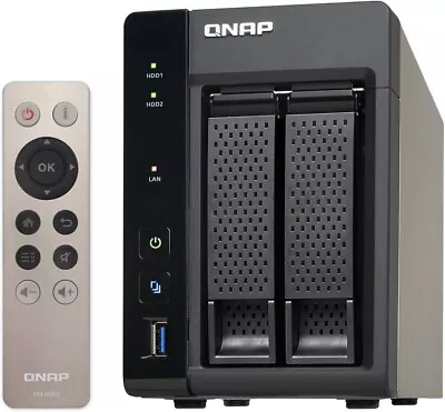 QNAP TS-253A 2-Bay Network Attached Storage 2x 4TB HDD  4K Playback • $600