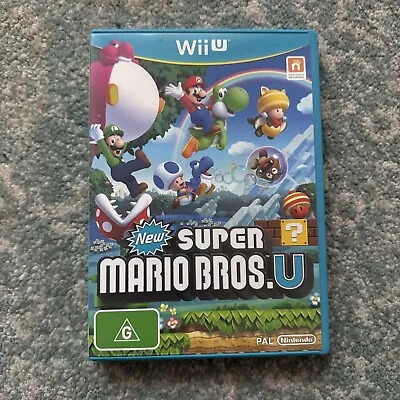 New Super Mario Bros. U (Nintendo Wii U 2012) • $15