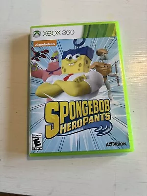 SpongeBob HeroPants (Microsoft Xbox 360 2015) Tested • $18.90