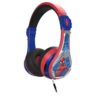 Spider Man Headphones Children Wireless Bluetooth Headset Kids Earphones Marvel • £49.99