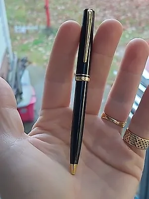 Vtg Montblanc Generation Black & Gold Ballpoint Pen Made In Germany In 1990 RARE • $199.99