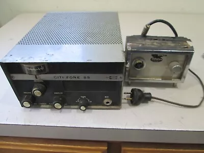 Vintage Multi-Elmac Co. Citi-Fone SS CB Radio Transceiver MI USA Base Station • $50