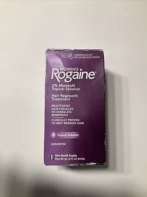 Women's Rogaine Hair Regrowth Treatment 1-Month Supply 2 Fl Oz EXP: 08/25 • $19.99