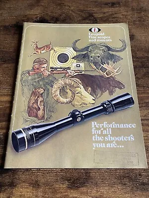 Vintage Leupold Sportsman Ammunition Firearms Hunting Magazine Book • $39.99