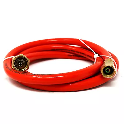 2 Metre Caravan Camping Propane / Butane Hose With Connectors 8mm Gas Pipe BBQ • £11.49