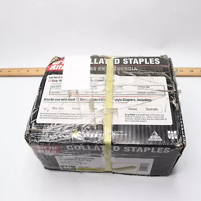 (10000-Pk) Grip Rite Wide Crown Staples 16-Gauge 1  X 3/4  GRP11 • $54.45