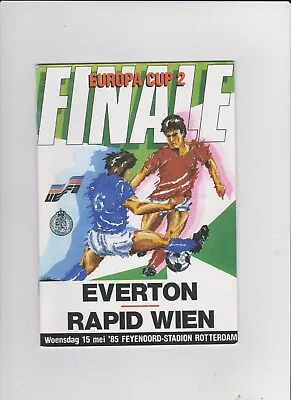 1985 ECWC Final.Everton V Rapid Vienna. • £2.99