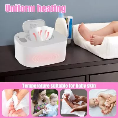 Constant Temperature Baby Wipe Warmer USB Wet Wipes Dispenser  Baby Nursery • $27.99