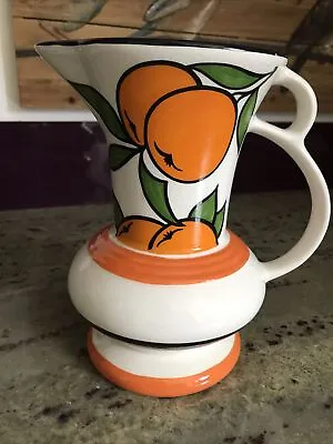 WADE POTTERY ORANGE GROVE ORANGES DESIGN JUG 7.25 INCH TALL Gallery Collection • £15