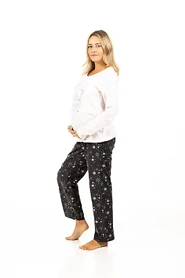 Silent Night Pyjama Set Maternity Women Nightwear / PJ / Lounge Dorothy Perkins • £12.99