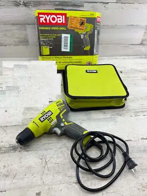 Ryobi 5.5 Amp Corded 3/8 In. Variable Speed Compact Drill Driver With Tool Bag • $19.70