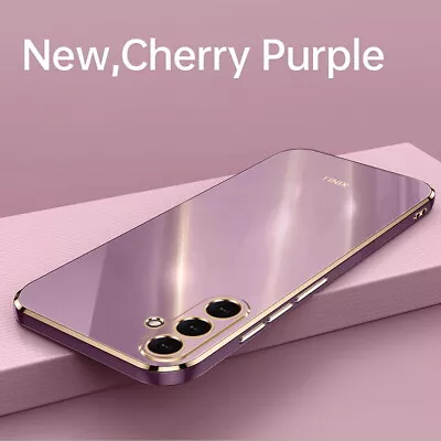 For Samsung S23 Ultra S22 Plus S21 S20 FE A53 Shockproof Plating Soft Case Cover • $5.71