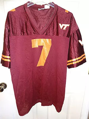 Vintage University Of Virginia Tech Hokies # 7 Football Jersey Adult XL  • $21.25