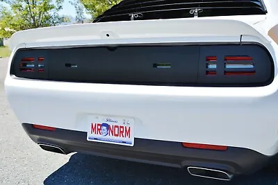 2015-2021 Mr. Norm's Dodge Challenger Cuda Style Tailpanel Black & Cuda Emblem • $425