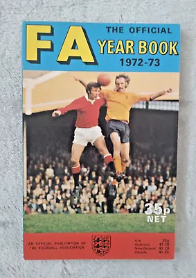 FA Official Year Book 1972 / 1973 Paperback • £5.75