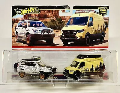 Hot Wheels Premium 2 Pk. Toyota Land Cruiser Prado/Mercedes-Benz Sprinter Tourer • $30