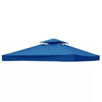 10'x10' 1/2Tier Patio Gazebo Top Replacement Canopy UV Sunshade  Pop Up Cover • $39.09