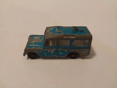 Vintage Matchbox #12 Land Rover ( Safari )  Made In England By Lesney - Rough • $4.99