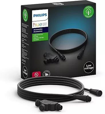 NEW Philips Hue 8.2ft Extension Cable And T-Connector  #1748930VN - Free Ship • $27.45