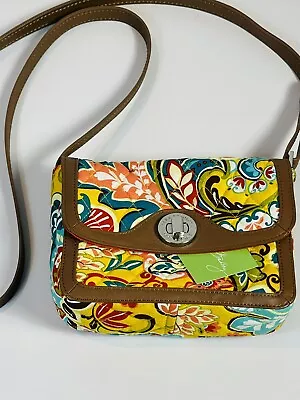 Brand New With Tags Vera Bradley Patricia Crossbody In Provencal Yellow BNWT • $31.49