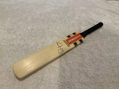 $50 • Buy Tom Moody Hand Signed Mini Cricket Bat; Unframed; Collectable