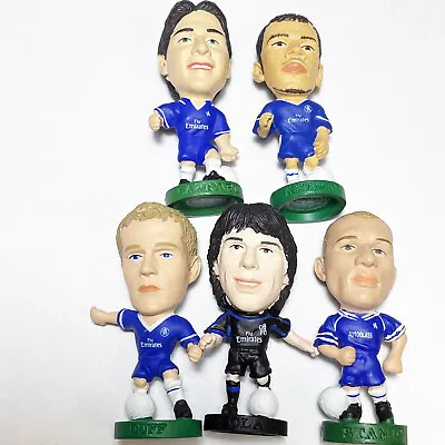 5 X CORINTHIAN PROSTARS FIGURES CHELSEA JOB LOT (J) Inc Kezman Stanic Zola • £12.49