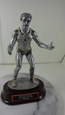 Wrestler Trophy CHAMPION - Sculpture 2007 TOWANDA ROCKIN • $14.95