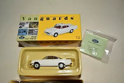 CORGI VANGUARDS VA03405 Ford Capri GT In White - Lt Ed No.1657 - MINT IN BOX • £10