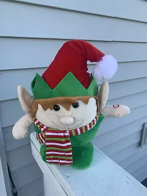 Christmas Elf Plush Circus Music 18 “ Inch Animated Dancing Stuffed Toy • $12