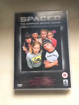 Spaced - Series 2 (DVD) SIMON PEGG JESSICA STEVENSON NICK FROST • £2